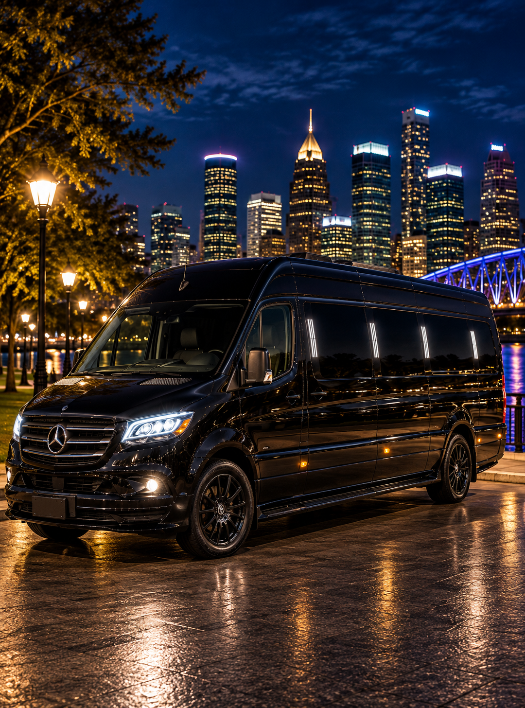 Limo Sprinter for wine and brewery tours