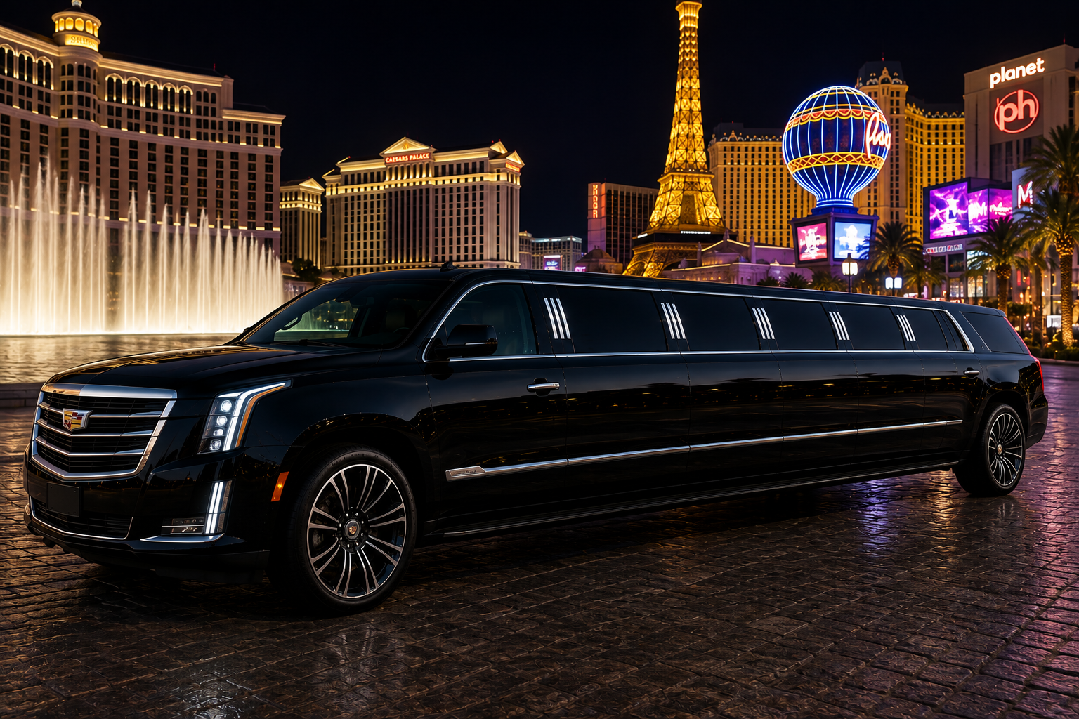 14-passenger stretch limousine for smaller groups