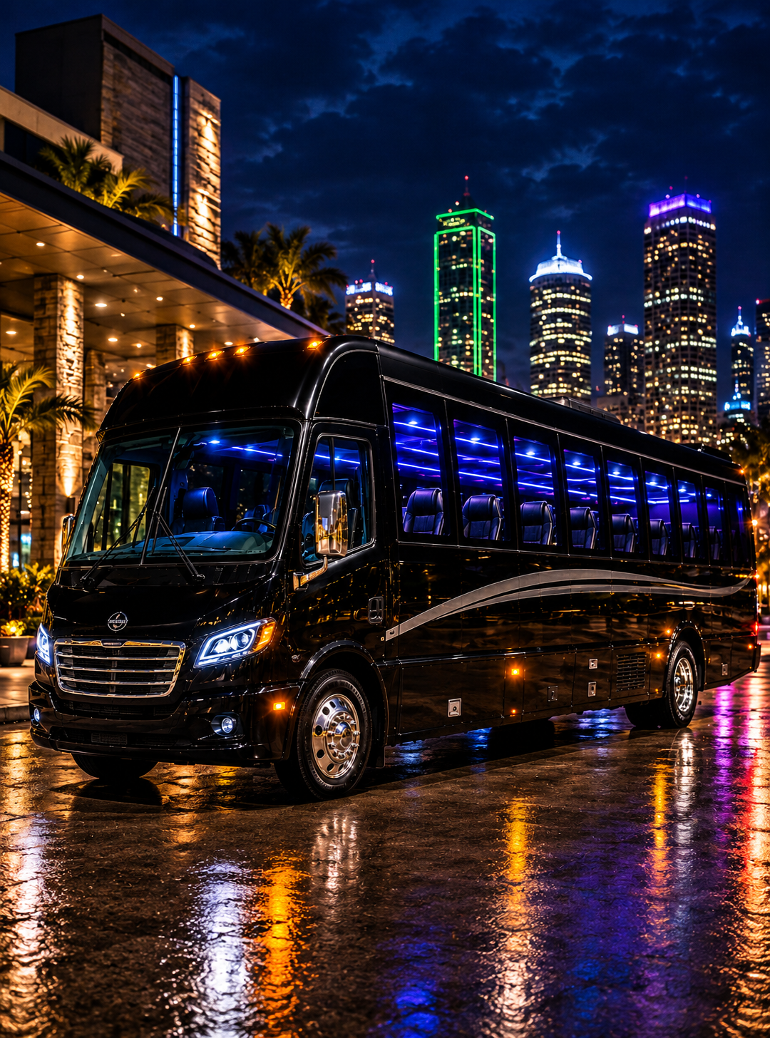 36-passenger mini coach for larger groups