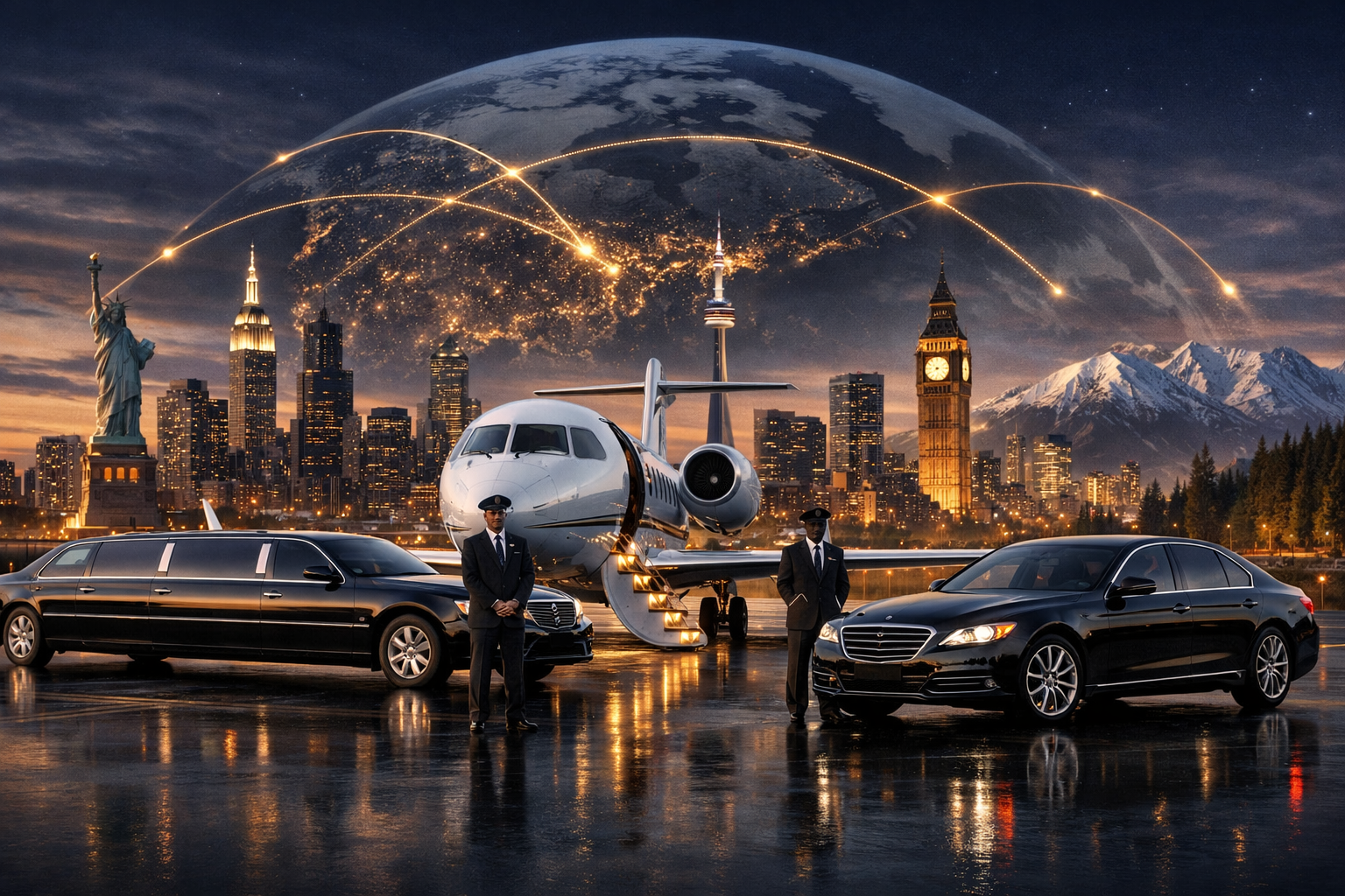 Empire Spark Limo service area map